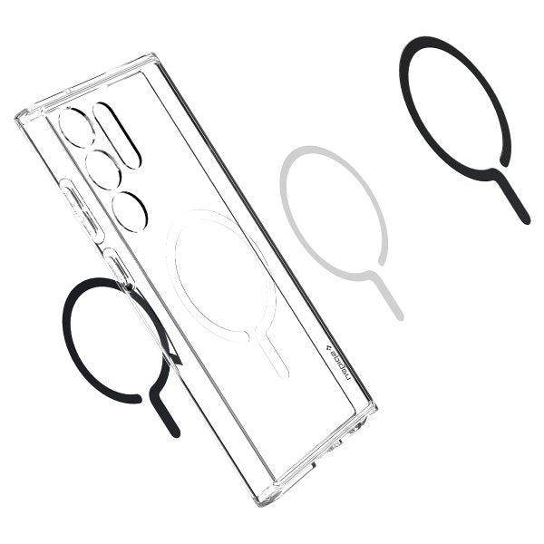 Spigen Samsung Galaxy S23 Ultra Skal Ultra Hybrid OneTap Ring MagSafe Svart
