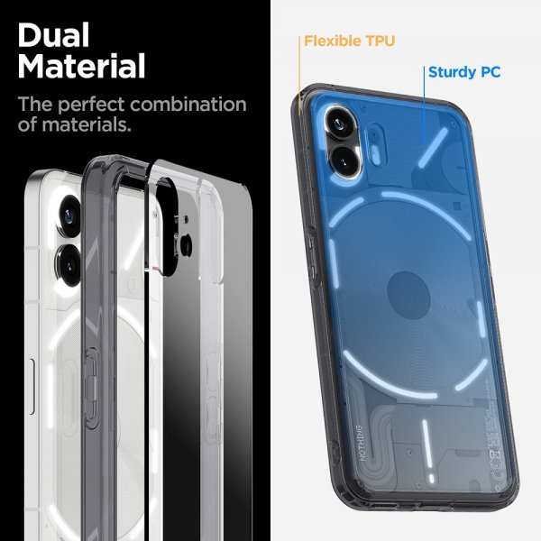 Spigen Nothing Phone (2) Skal Ultra Hybrid Space Crystal