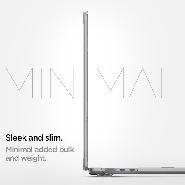 Spigen MacBook Air 15 M2 (A2941)/M3 (A3114) Skal Thin Fit Crystal Clear