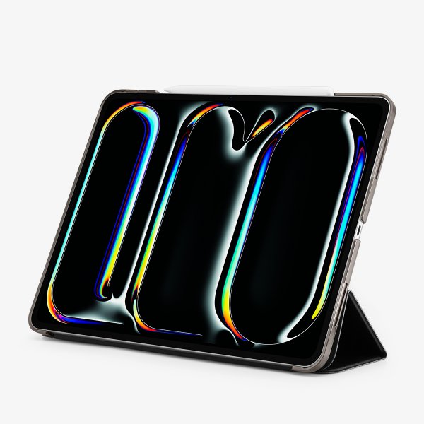Spigen iPad Pro 13 (M4/M5) Fodral Smart Fold Svart