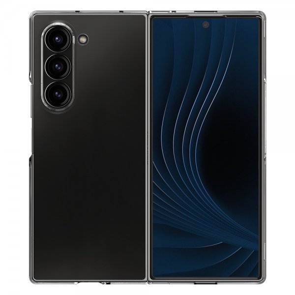 Spigen Samsung Galaxy Z Fold 6 Skal Air Skin Crystal Clear