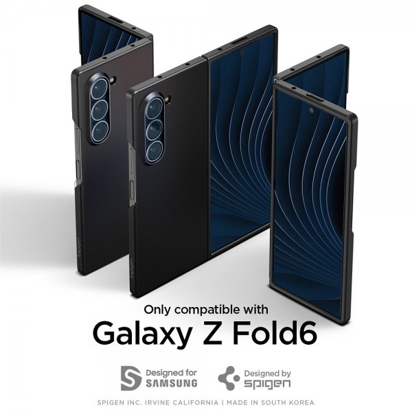 Spigen Samsung Galaxy Z Fold 6 Skal Air Skin Svart