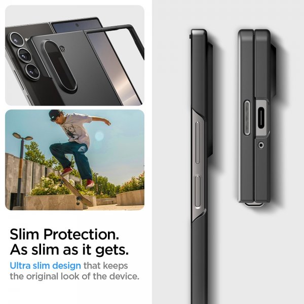 Spigen Samsung Galaxy Z Fold 6 Skal Air Skin Svart