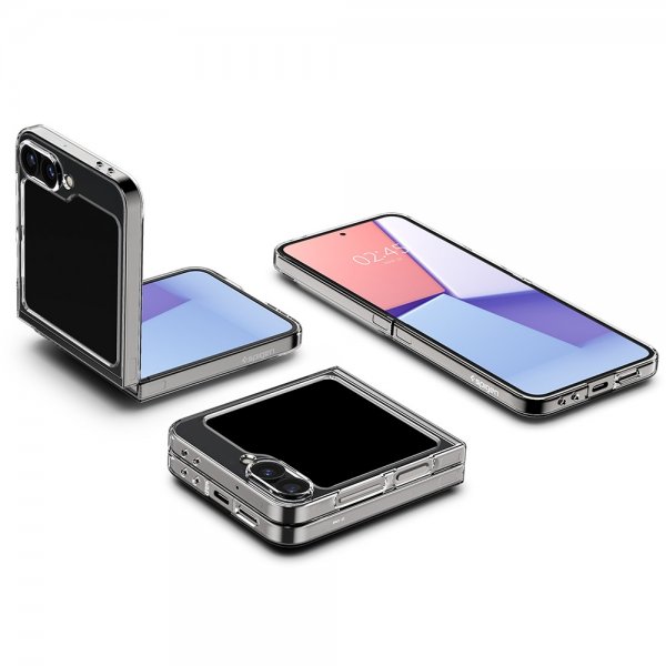 Spigen Samsung Galaxy Z Flip 6/Flip 7 FE Skal Air Skin Crystal Clear
