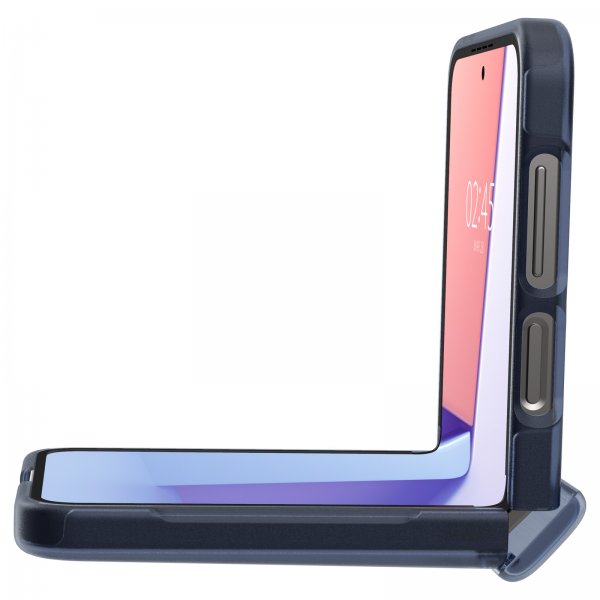 Spigen Samsung Galaxy Z Flip 6/Flip 7 FE Skal Ultra Hybrid Pro Frost Navy Blue