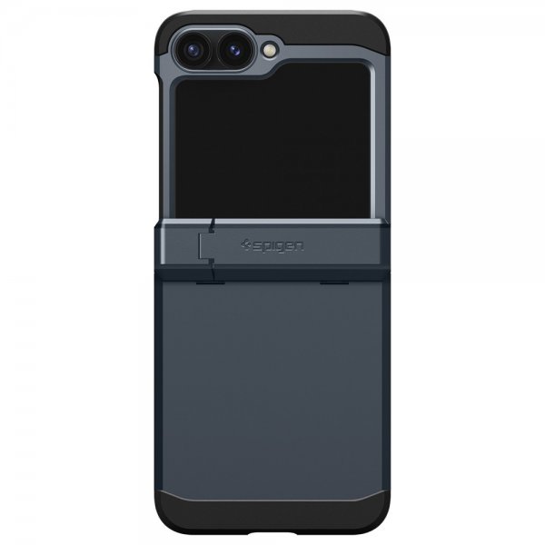 Spigen Samsung Galaxy Z Flip 6/Flip 7 FE Skal Tough Armor Pro Metal Slate