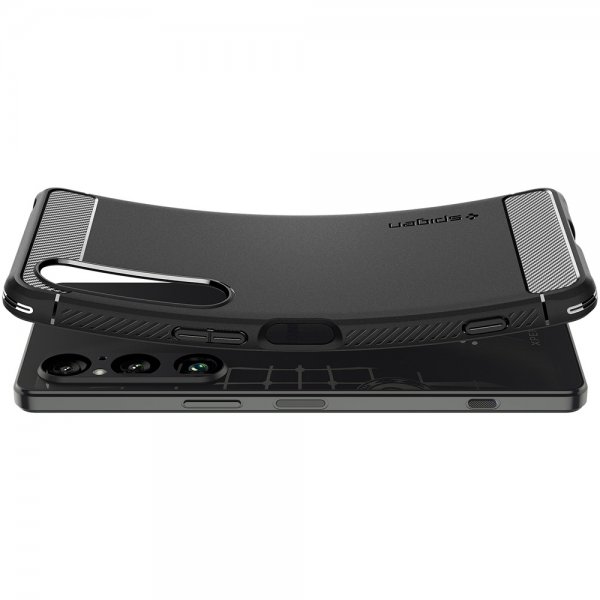 Spigen Sony Xperia 1 VI Skal Rugged Armor Matte Black