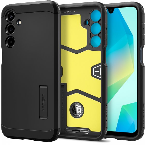 Spigen Samsung Galaxy A16 Skal Tough Armor Svart