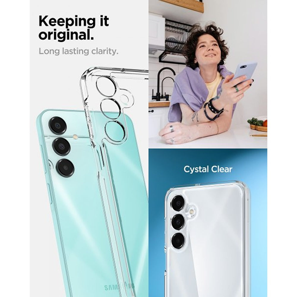 Spigen Samsung Galaxy A16 Skal Ultra Hybrid Crystal Clear