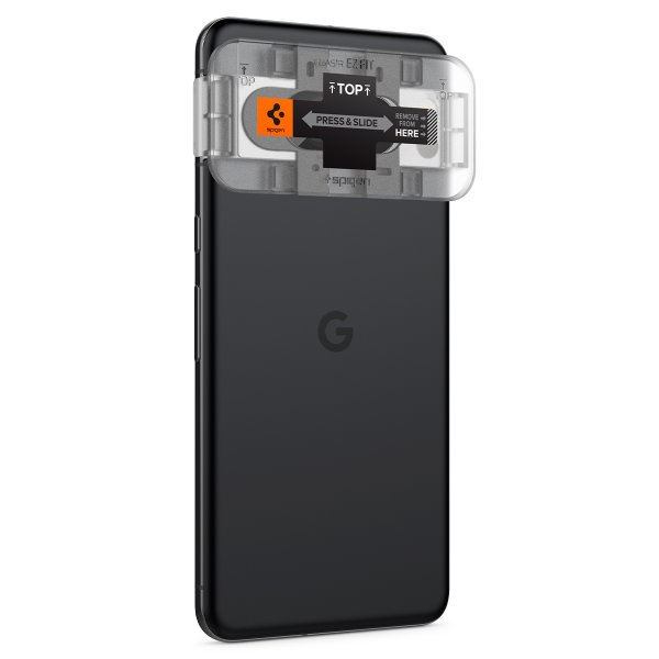 Spigen Google Pixel 8 Pro Kameraskydd Glas.tR EZ Fit Optik Crystal Clear 2-pack