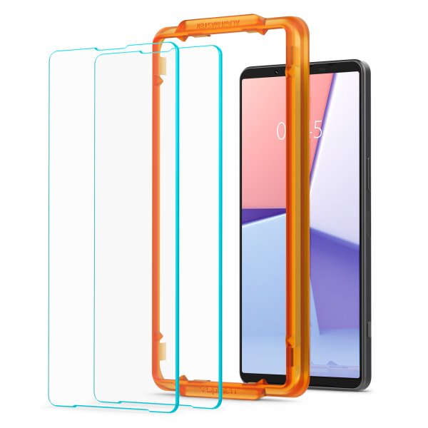 Spigen Sony Xperia 1 VI Skärmskydd GLAS.tR ALIGNmaster 2-pack