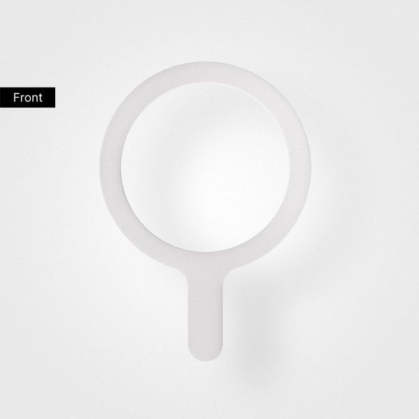 agood company Avtagbar MagSafe-ring Vit