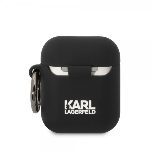 Karl Lagerfeld AirPods 1/2 Skal 3D Logo Svart