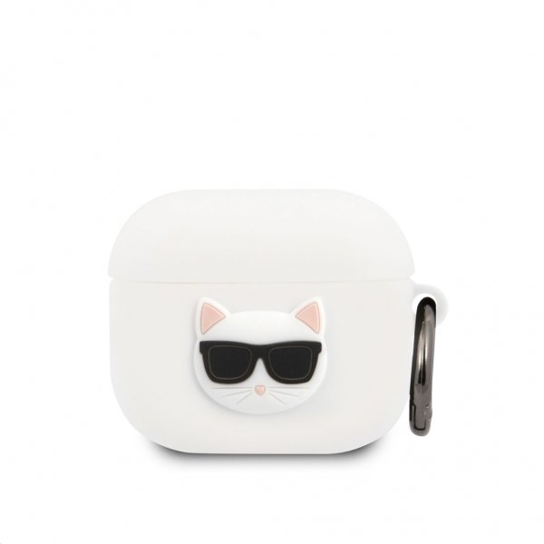 Karl Lagerfeld AirPods 3 Skal Choupette Vit