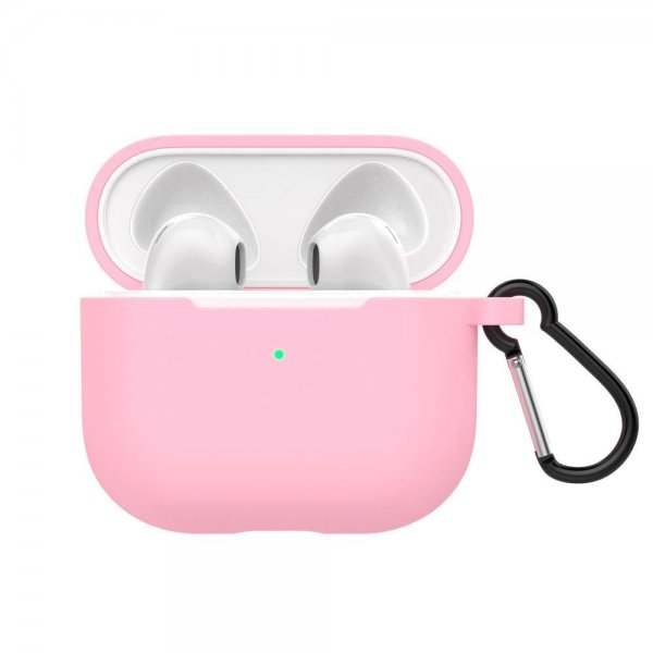 AirPods 3 Skal med Karbinhake Rosa