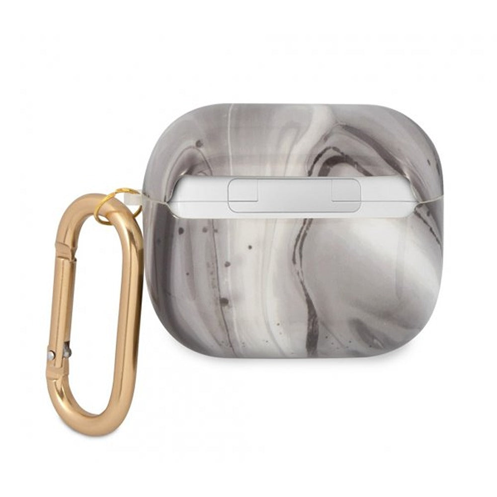Guess AirPods 3 Skal Shiny Marble Svart