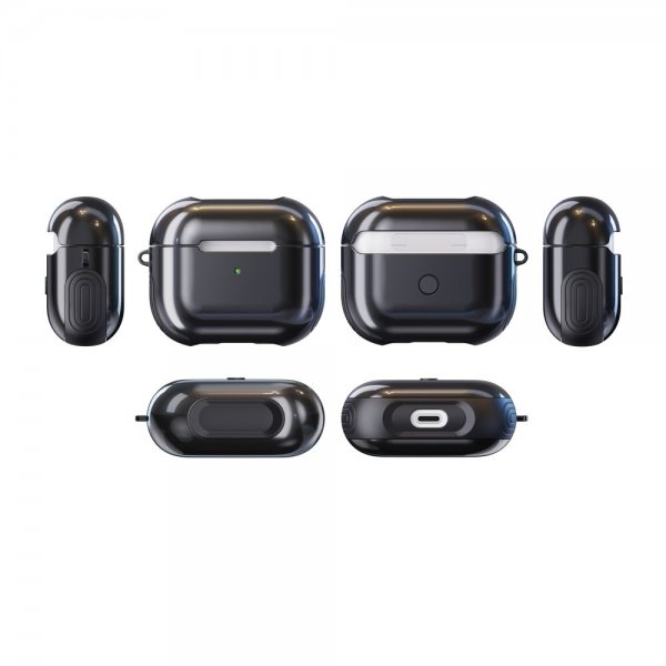 AirPods 3 Skal Gummerad Svart
