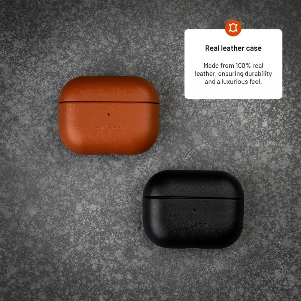 Fixed AirPods 3 Skal PodsLeather MagSafe Brun