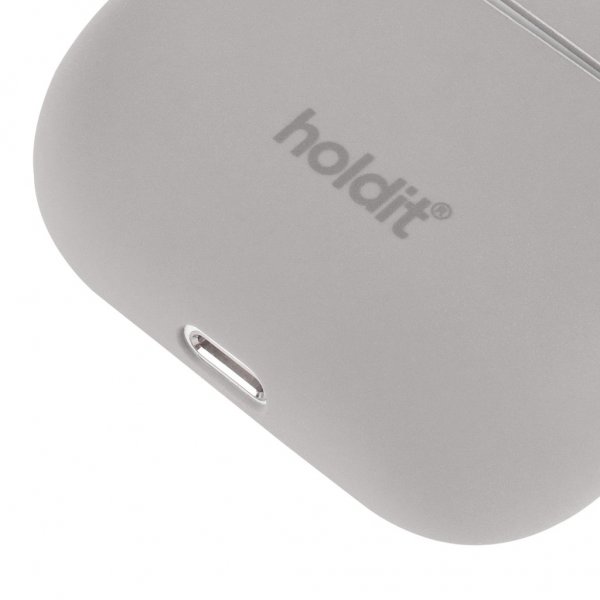 holdit AirPods 3 Skal Silikon Nygård Taupe
