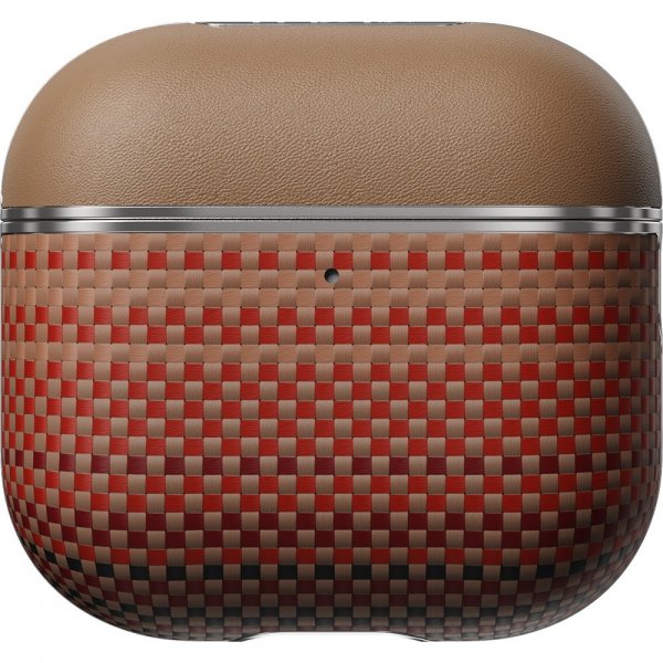 Pitaka AirPods 4 Skal Aramid Fiber Sunset