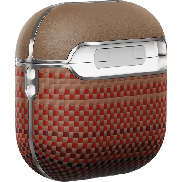 Pitaka AirPods 4 Skal Aramid Fiber Sunset