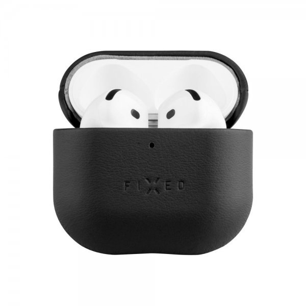 Fixed AirPods 4 Skal PodsLeather Svart