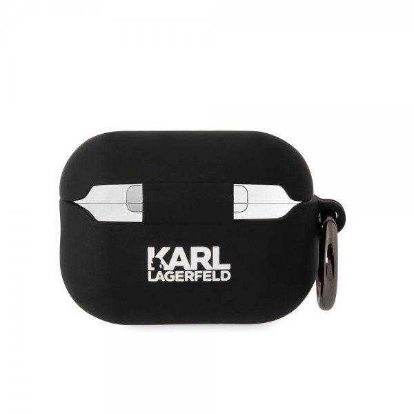 Karl Lagerfeld AirPods Pro 2 Skal 3D Logo Svart