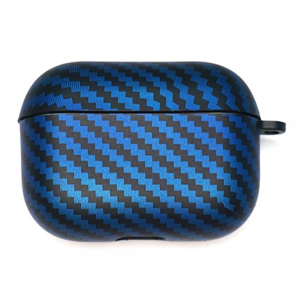 AirPods Pro 2 Skal Kolfibertextur Svart Blå
