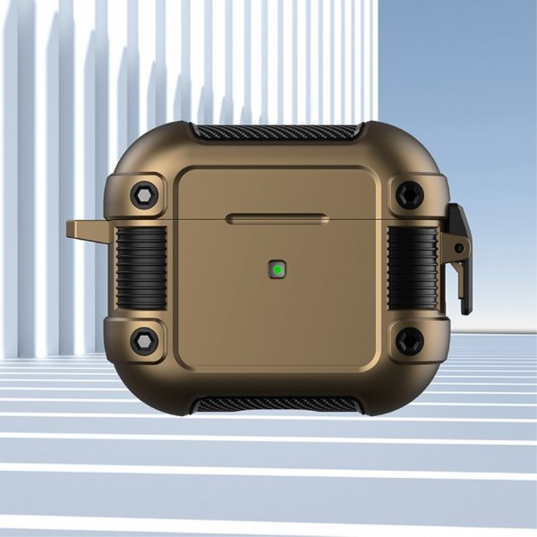 AirPods Pro 2 Skal Lock Buckle Brun