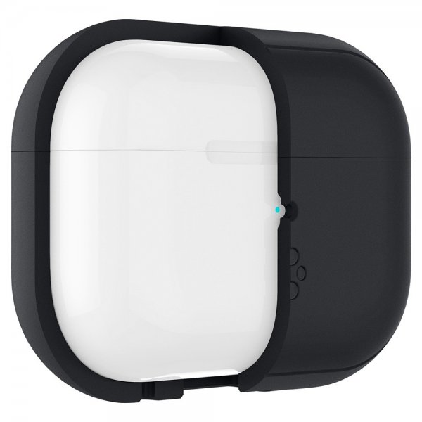 Spigen AirPods Pro 2 Skal Silicone Fit + Strap Svart