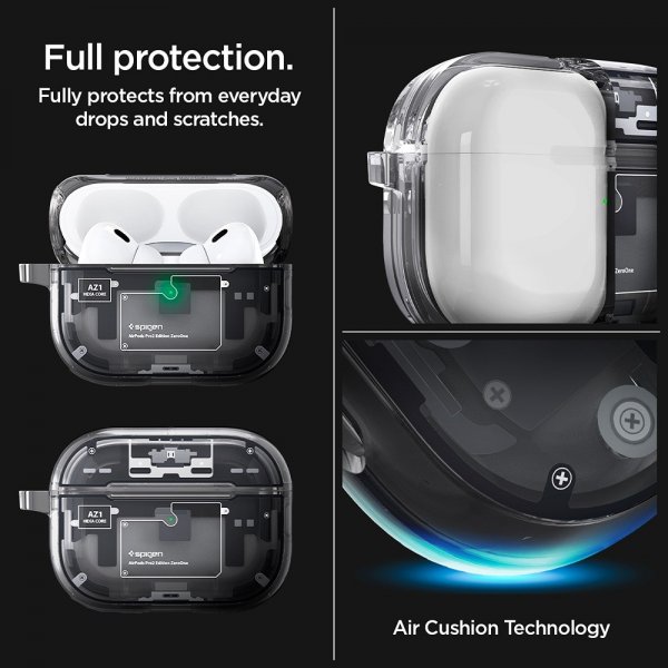 Spigen AirPods Pro 2 Skal Ultra Hybrid Zero One MagFit Svart