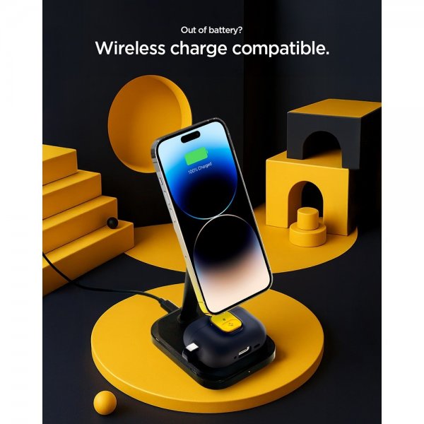 Spigen AirPods Pro 3 Skal Nano Pop Blueberry Navy