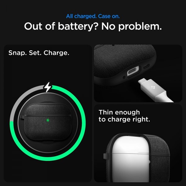 Spigen AirPods Pro 3 Skal Urban Fit Svart