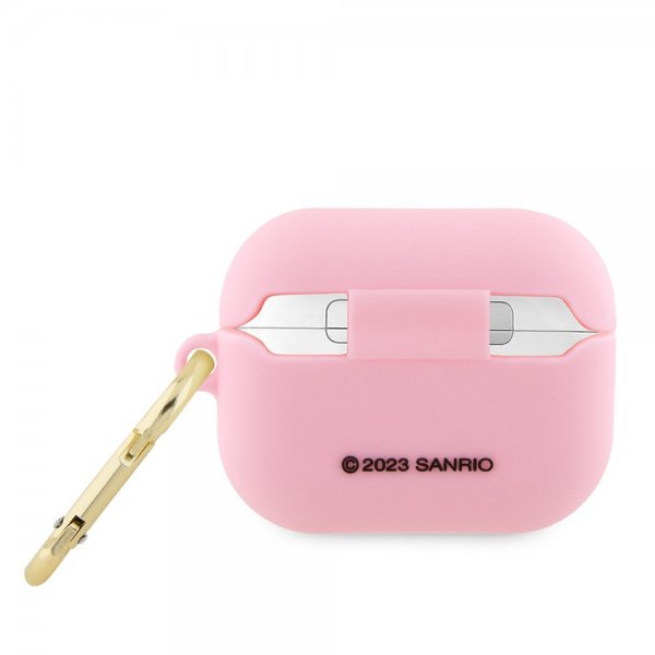 Hello Kitty AirPods Pro Skal Liquid Silicone Rosa