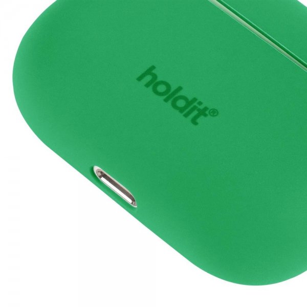 holdit AirPods Pro/AirPods Pro 2 Skal Silikon Grass Green