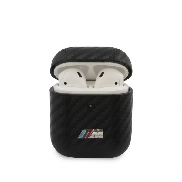 BMW AirPods (1/2) Skal Kolfibertextur Svart