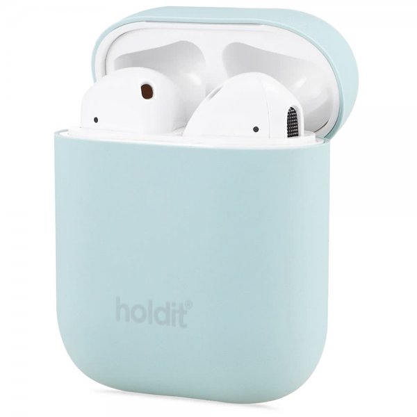 holdit AirPods (1/2) Skal Silikon Nygård Mint