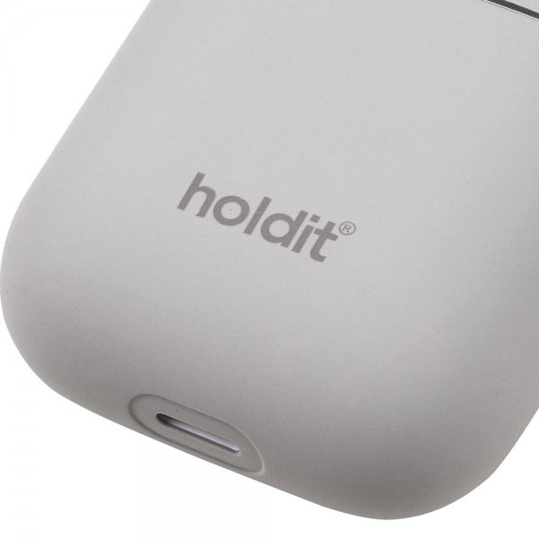 holdit AirPods (1/2) Skal Silikon Nygård Taupe