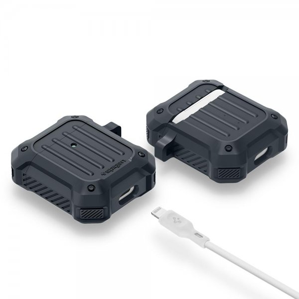 Spigen AirPods (1/2) Skal Tough Armor Charcoal