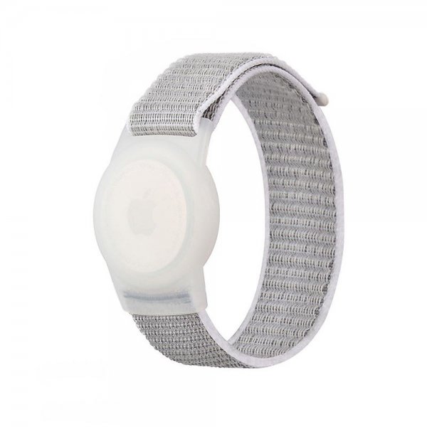 Mobile Origin AirTag Armband Nylon Grå