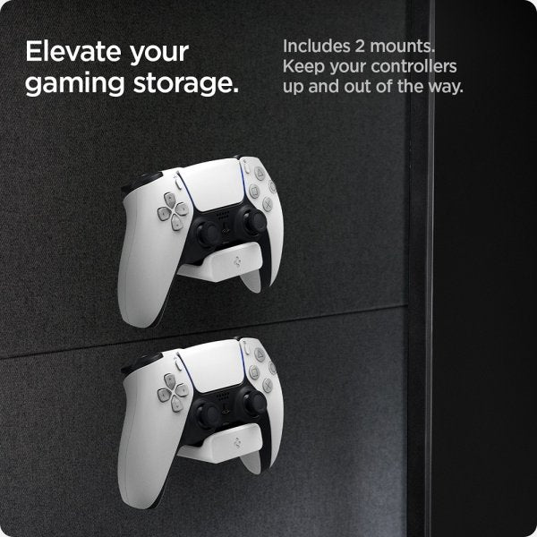 Spigen Vägghållare för Spelkontroll PS5/PS4/Xbox/Nintendo Switch Pro VG300 2-pack