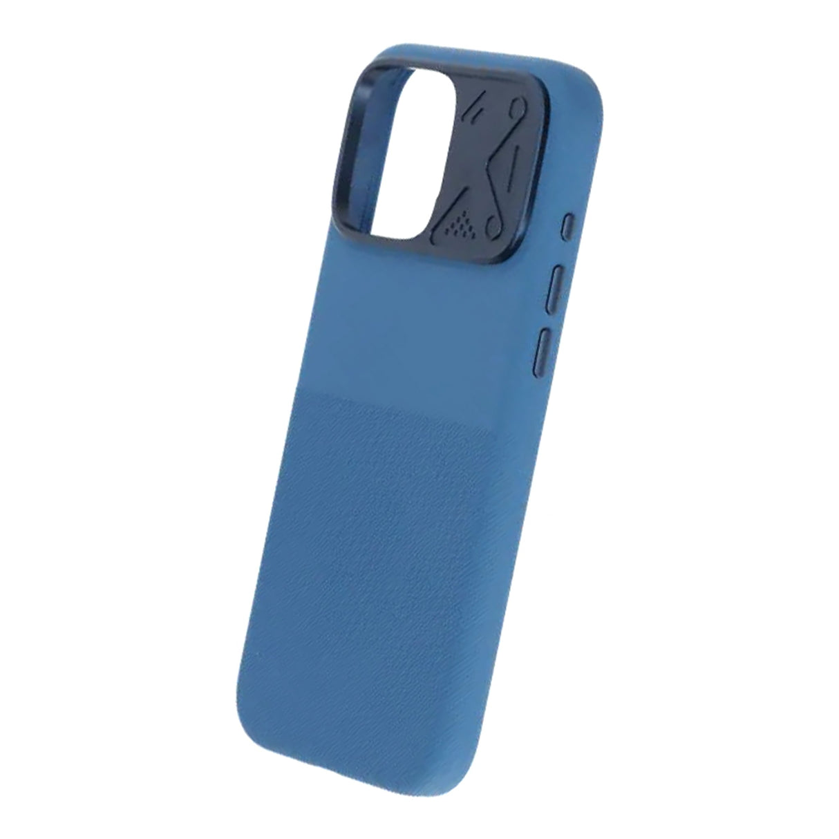 iPhone 16 Pro Max Skal Silikon Kamerasarg MagSafe Blå