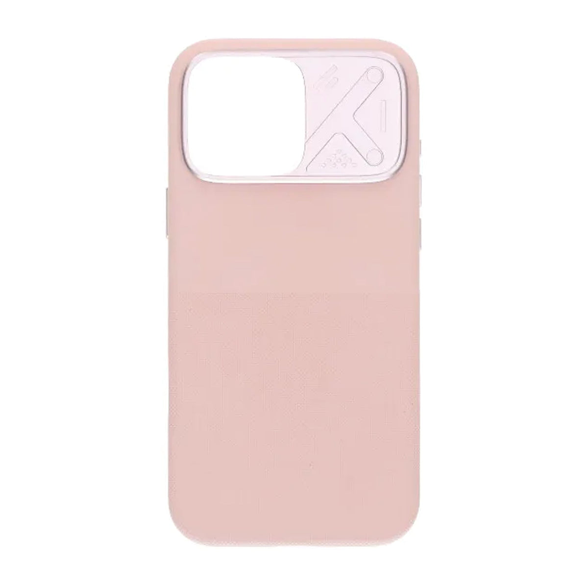 iPhone 16 Pro Max Skal Silikon Kamerasarg MagSafe Rosa