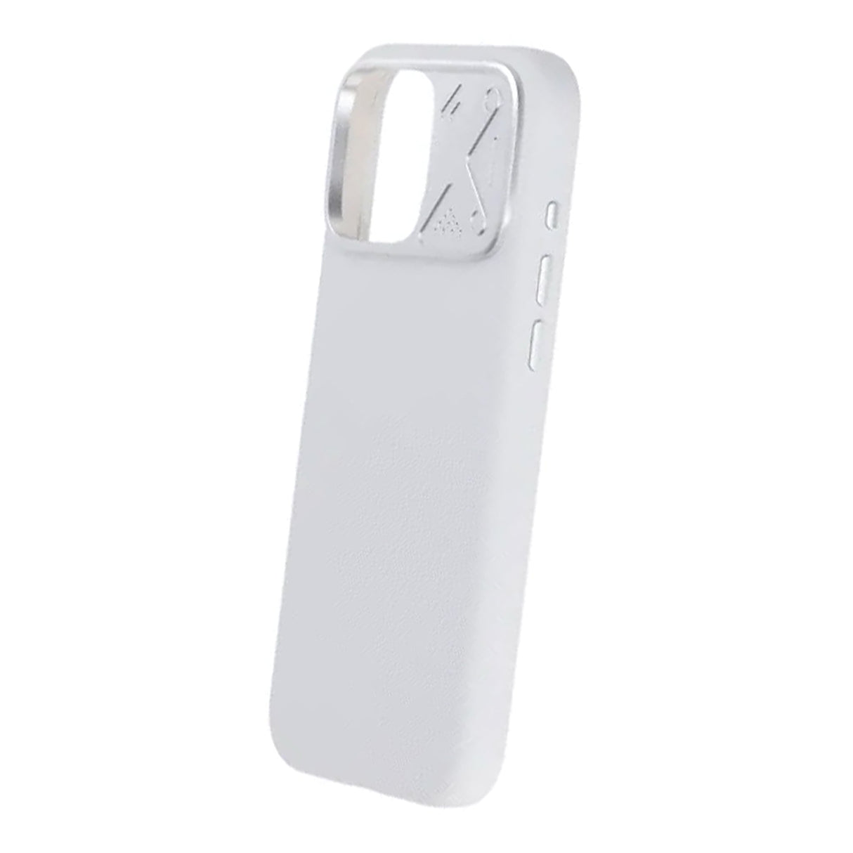 iPhone 16 Pro Max Skal Silikon Kamerasarg MagSafe Vit