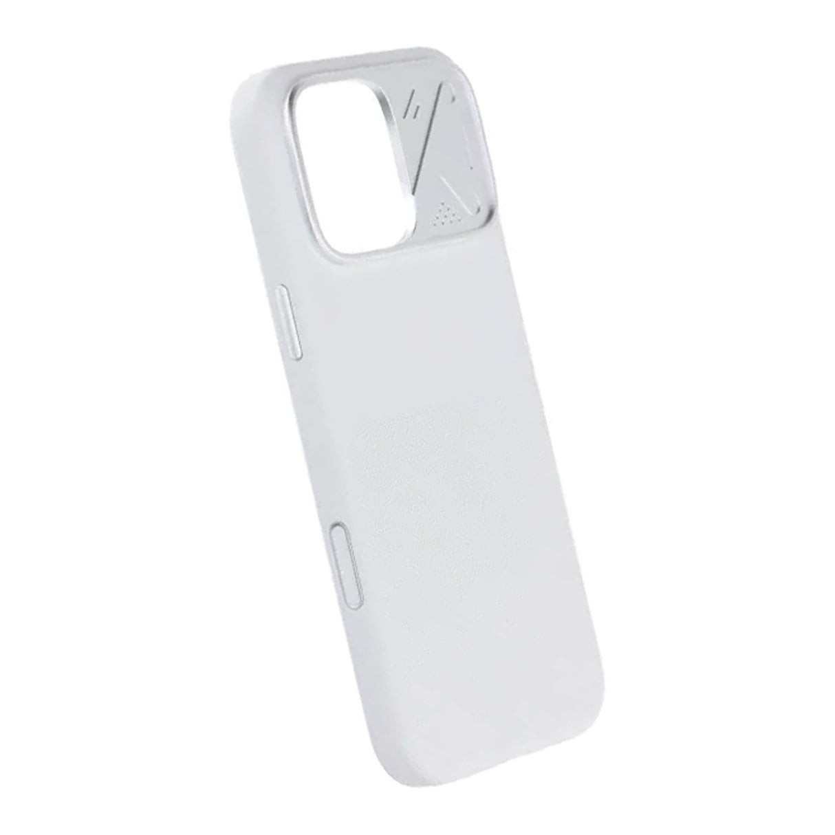 iPhone 16 Pro Max Skal Silikon Kamerasarg MagSafe Vit
