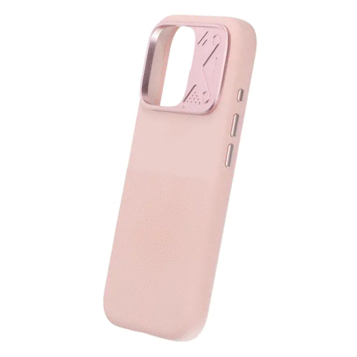 iPhone 16 Pro Skal Silikon Kamerasarg MagSafe Rosa