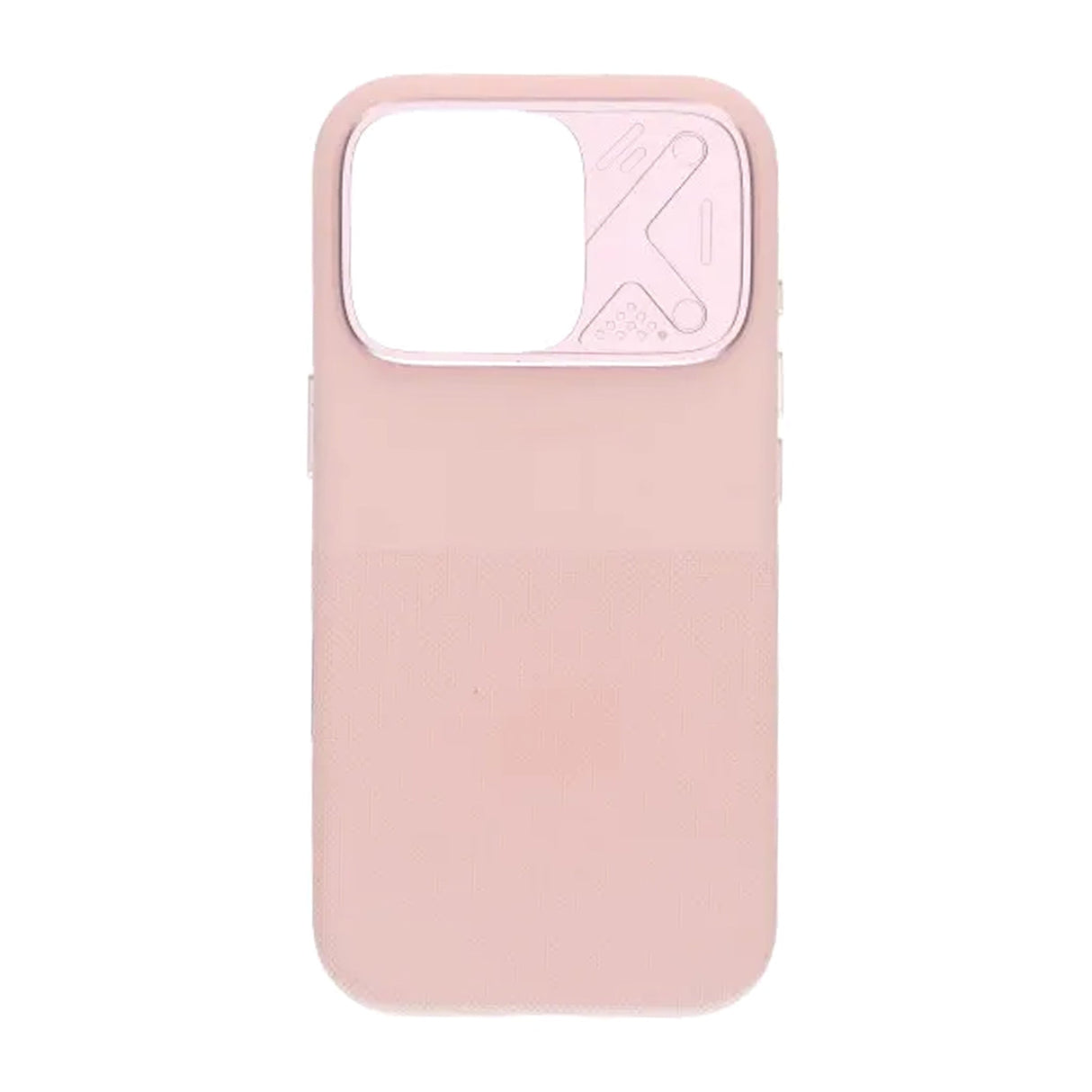 iPhone 16 Pro Skal Silikon Kamerasarg MagSafe Rosa