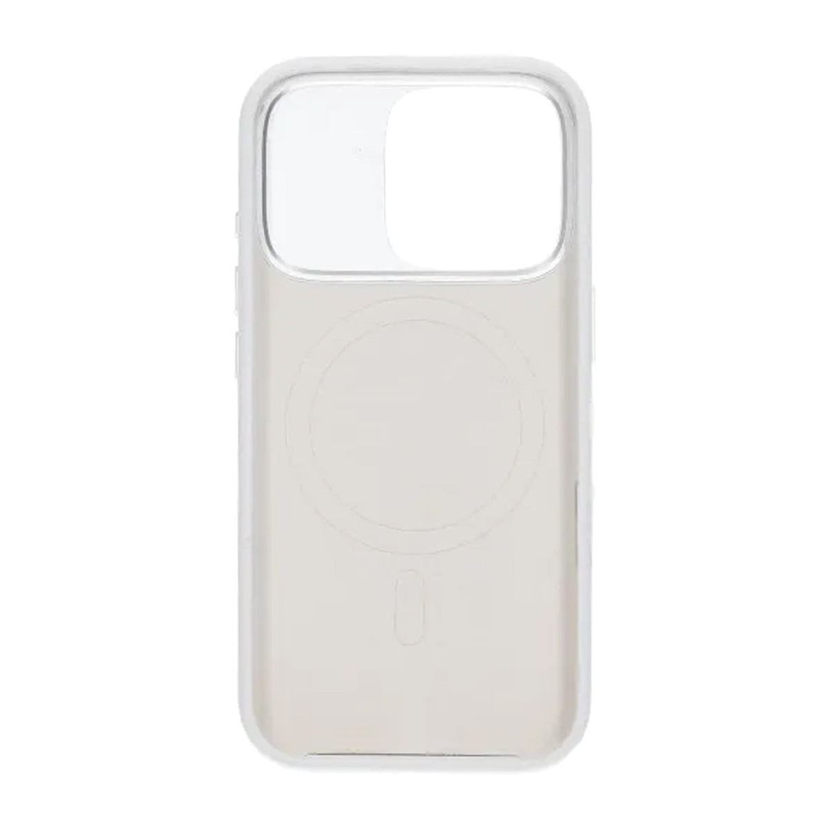 iPhone 16 Pro Skal Silikon Kamerasarg MagSafe Vit