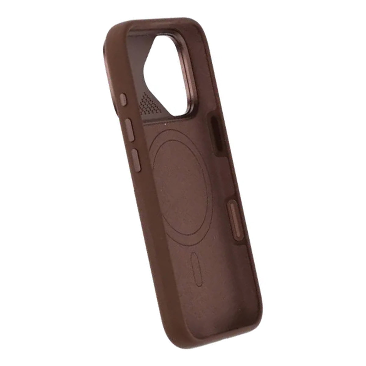iPhone 17 Pro Skal Silikon Kamerasarg MagSafe Brun
