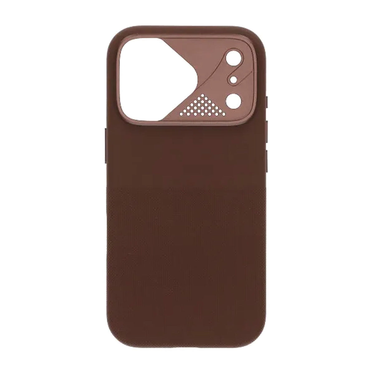 iPhone 17 Pro Skal Silikon Kamerasarg MagSafe Brun